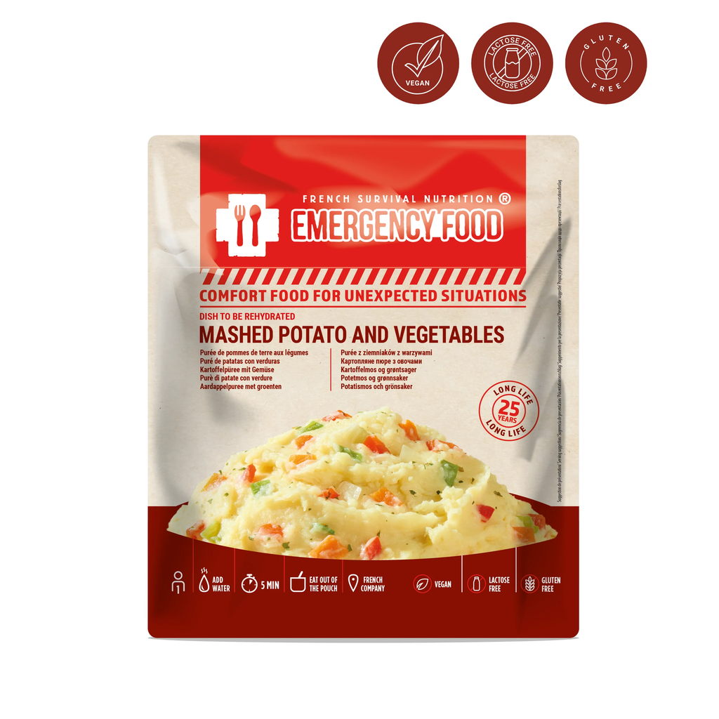 Potrawa Emergency Food® Pure ziemniaczane z warzywami