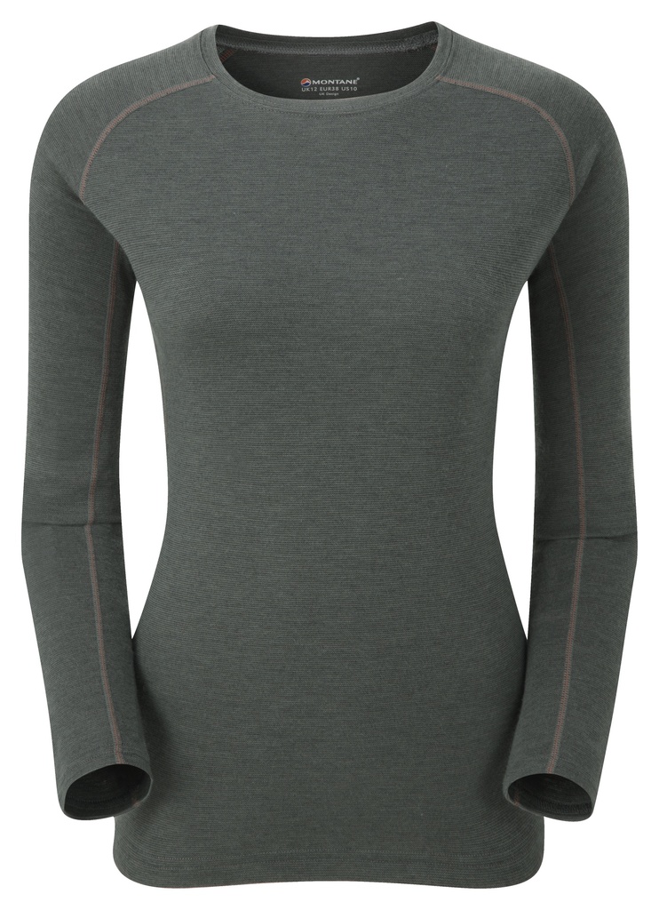 Koszulka Primino 220 crewneck L/S Women's (shadow, M)