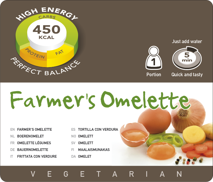 Potrawa AF Omlet farmerski vege