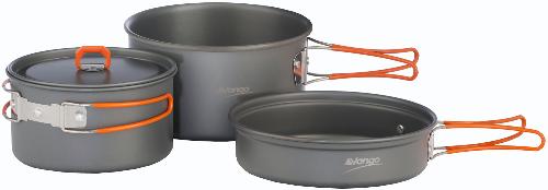 Zestaw naczyń alu Hard Anodised Adventure Cook Kit